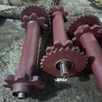 Paver Machine 8 Teeth Pipe Roller