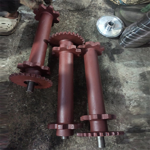 Paver Machine 8 Teeth Pipe Roller