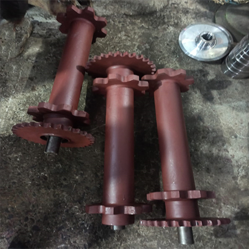 Paver Machine 8 Teeth Pipe Roller