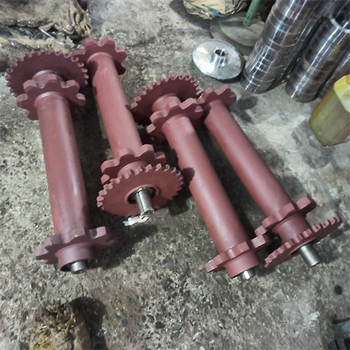 Paver Machine 8 Teeth Pipe Roller