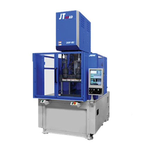 Vertical Plastic Injection Moulding Machine - Color: Blue