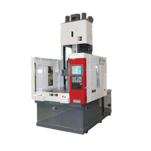Used Vertical Plastic Injection Moulding Machine - Color: Grey
