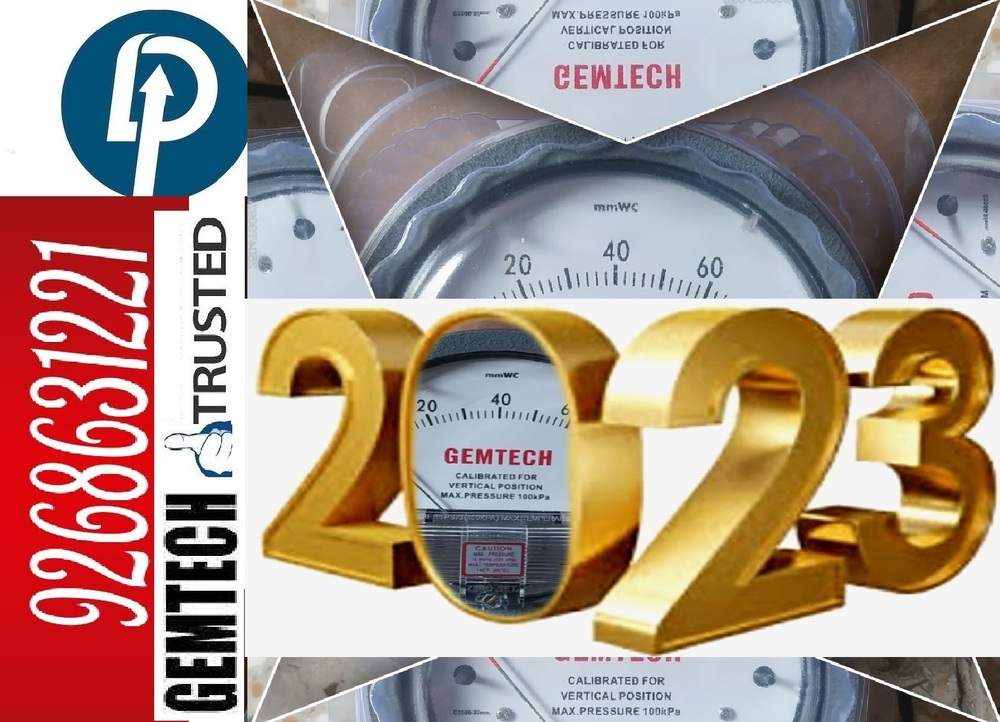 GEMTECH Differential Pressure Gauges Distributors by Kalol Gujarat