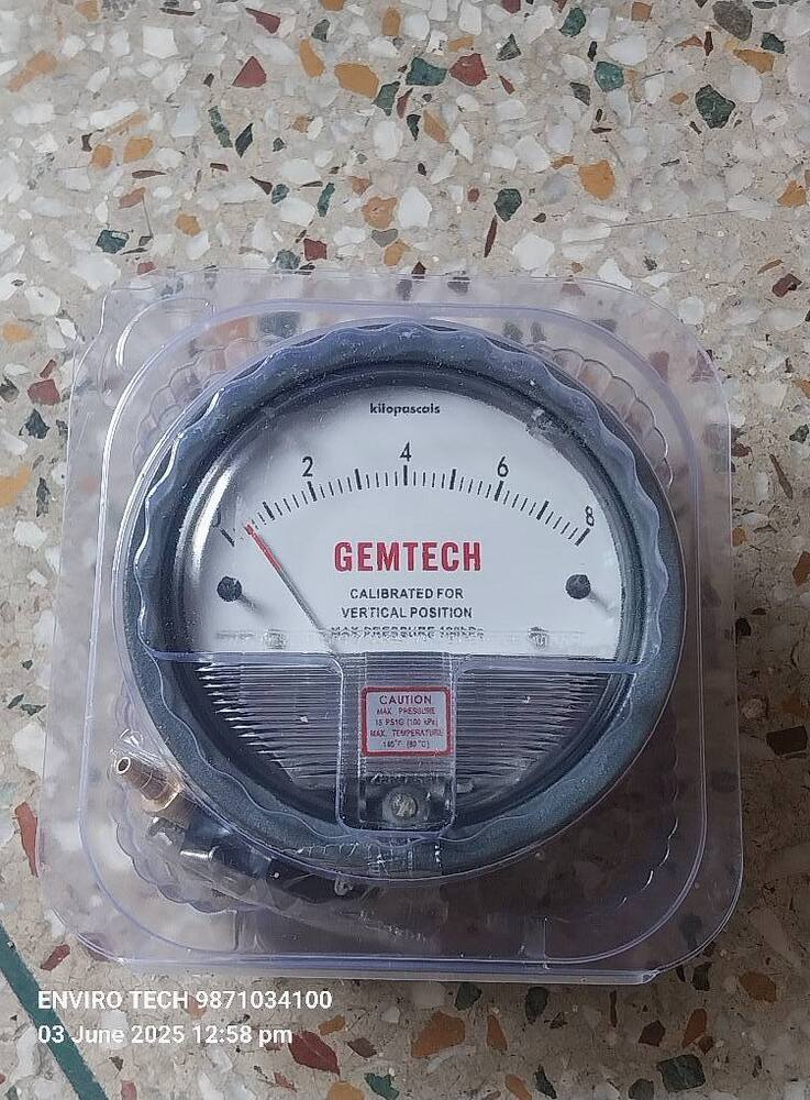 GEMTECH Differential Pressure Gauge Dealers Near Kolmet Hospital
