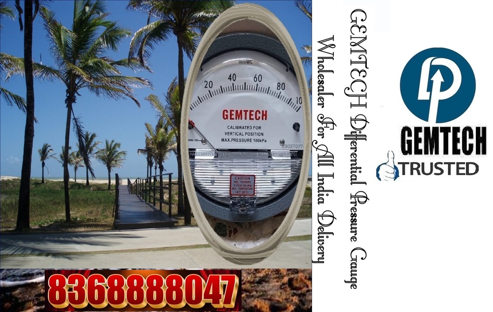 GEMTECH Differential Pressure Gauges Distributors Form Gadag Karnataka