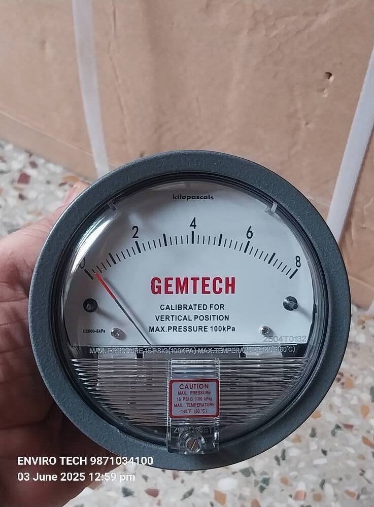 Cdpg-ql-led Aerosense Digital Differential Pressure Gauge Model Range 0-60 Pa