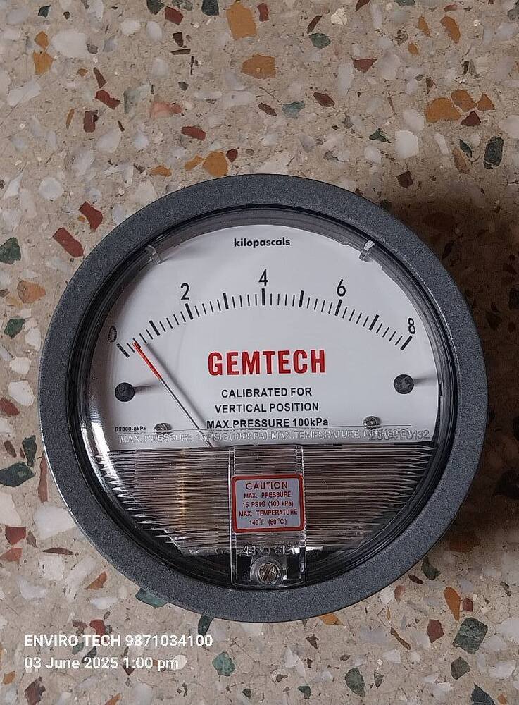 Cdpg-ql-led Aerosense Digital Differential Pressure Gauge Model Range 0-60 Pa