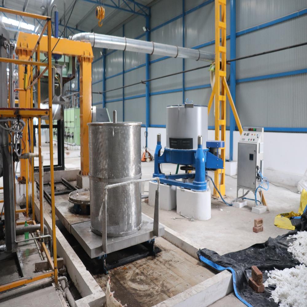 Fiber Dewatering Hydro Extractor - Color: Green