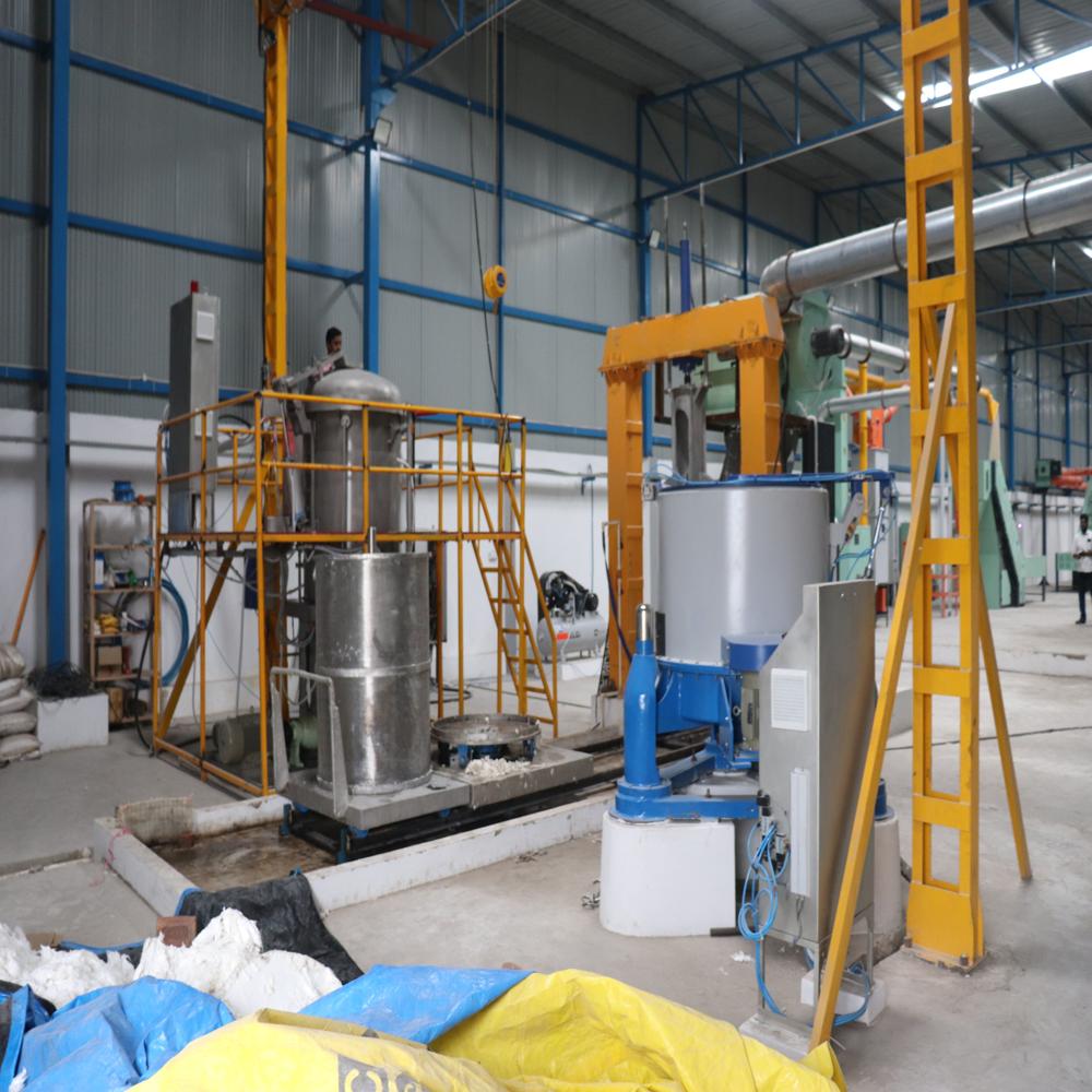 Textile Hydro Extractor System - Color: Green