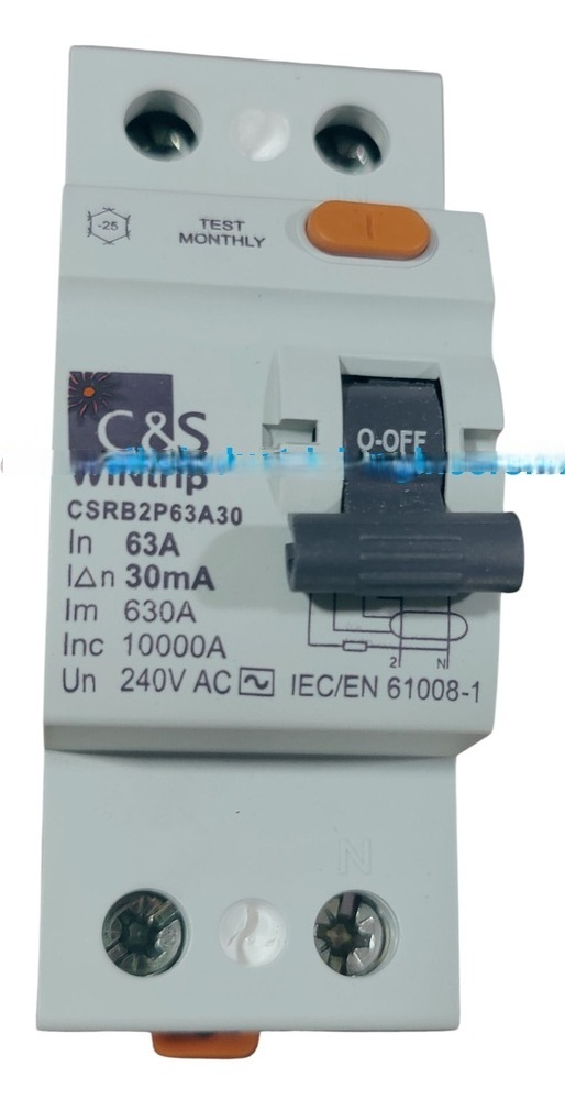 C&S RCCB 63A 2P