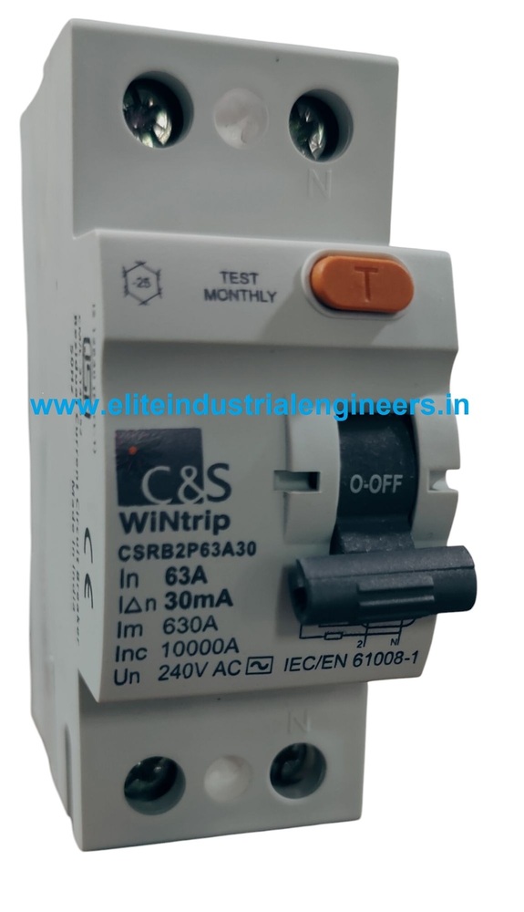 C&s Rccb 63a 2p - Features: High Accuracy