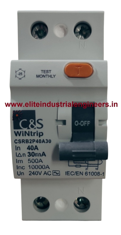 C&S RCCB 40A 2P