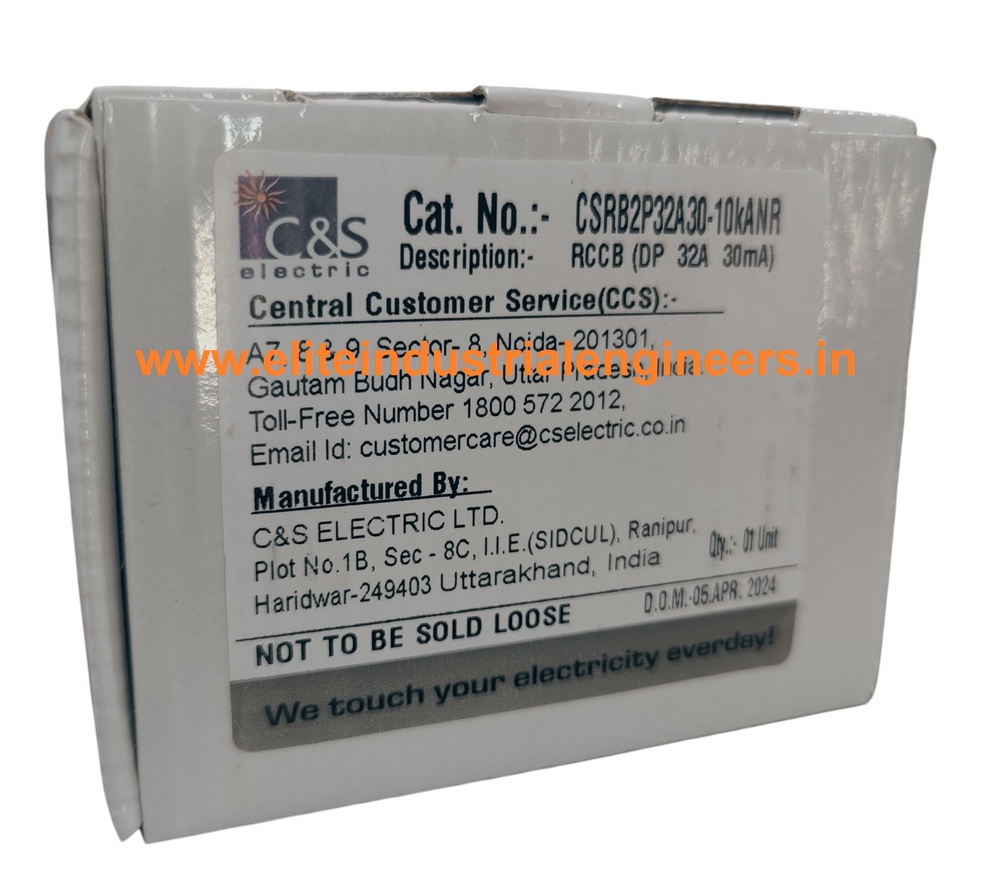 C&S RCCB 32A 2P