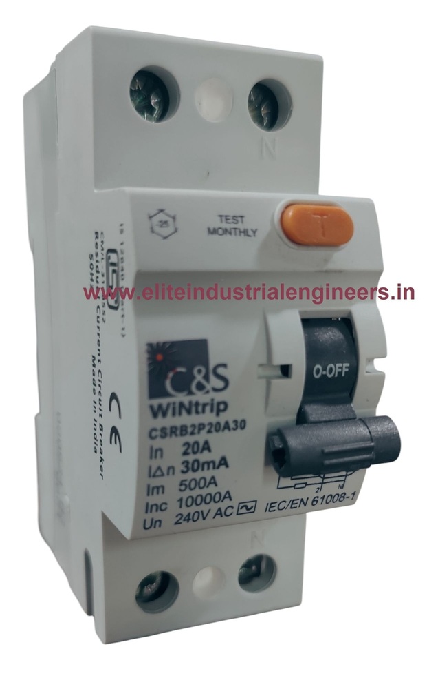 C&s Rccb 20a 2p - Features: High Accuracy