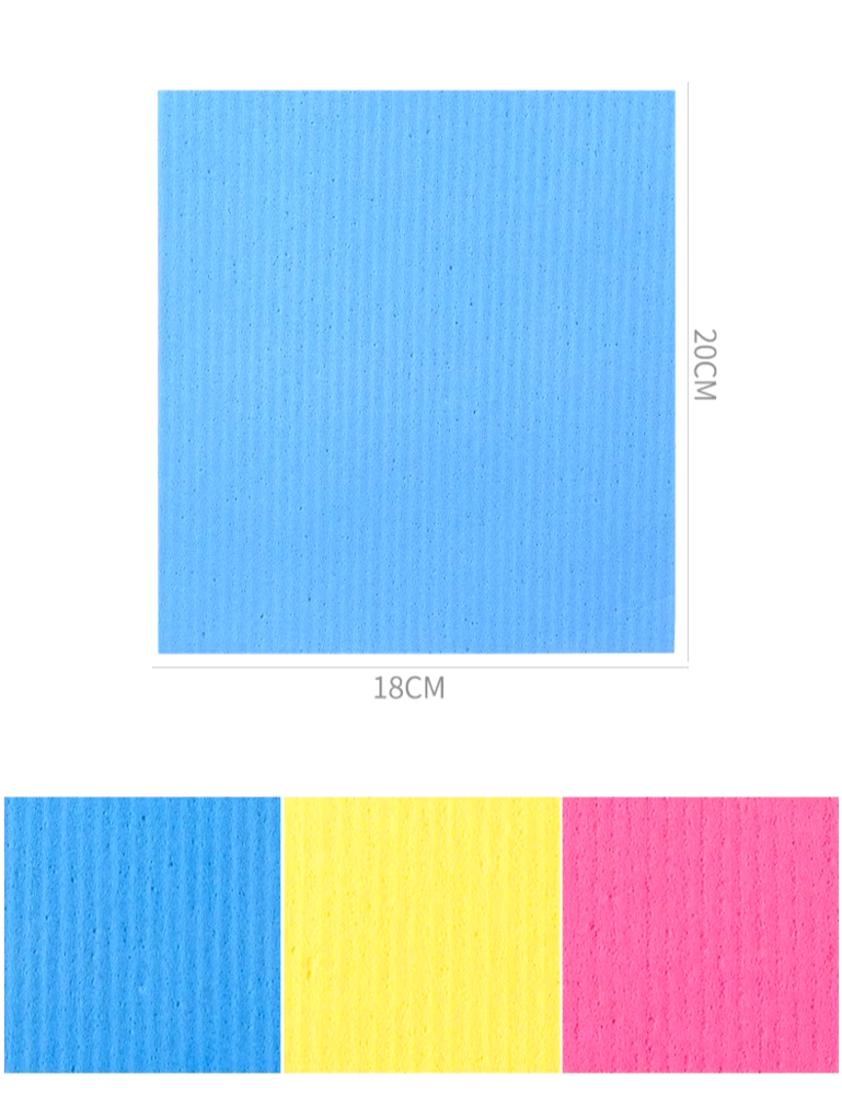 Cellulose Sponge Wipes 3 Pc Set