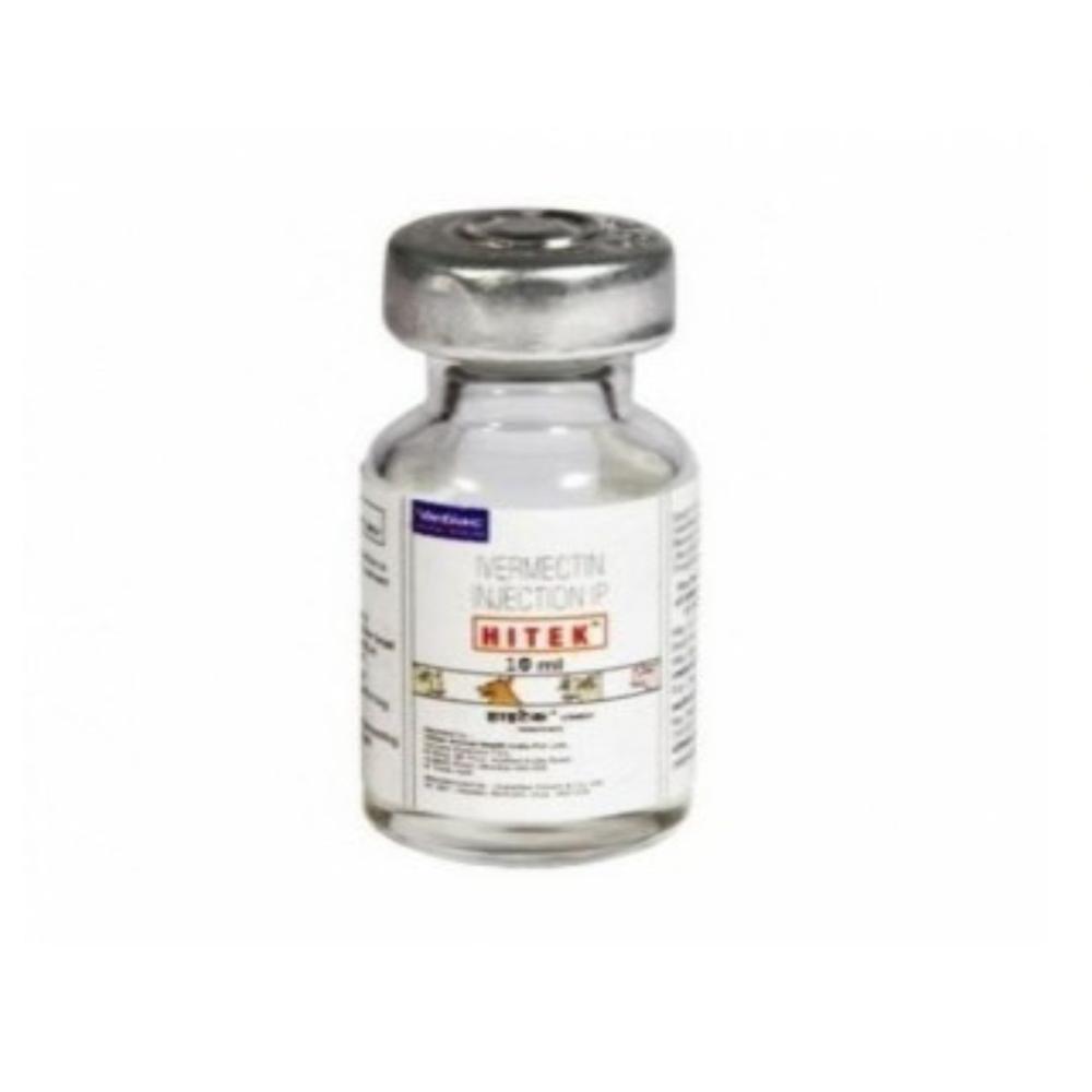 Hitek Ivermectin 10ml Injection - Packaging Type: Box