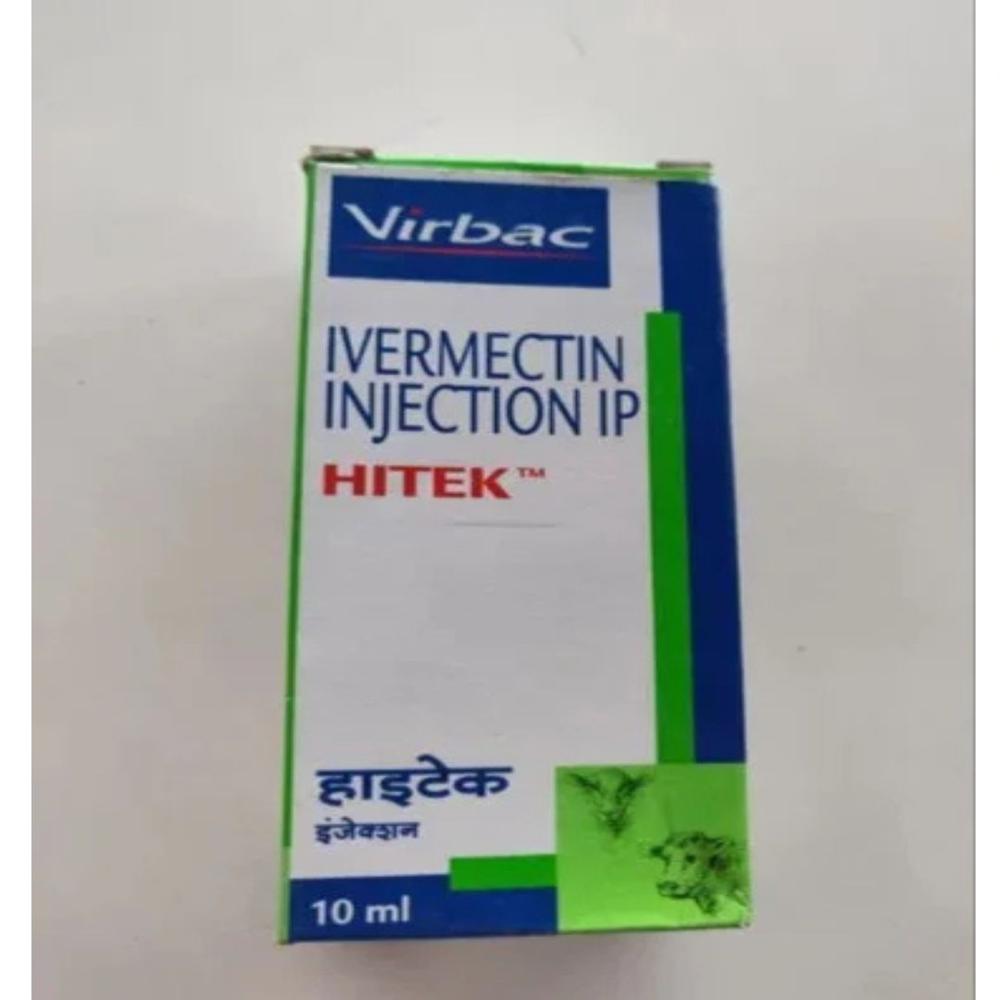 Hitek Ivermectin 10ml Injection - Packaging Type: Box