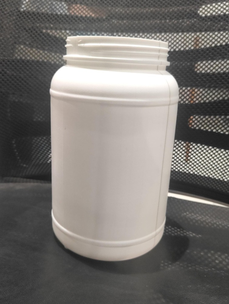 2kg Protein Jar - Color: Black/white