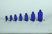 05-100ml Blue Glass Dropper Bottle