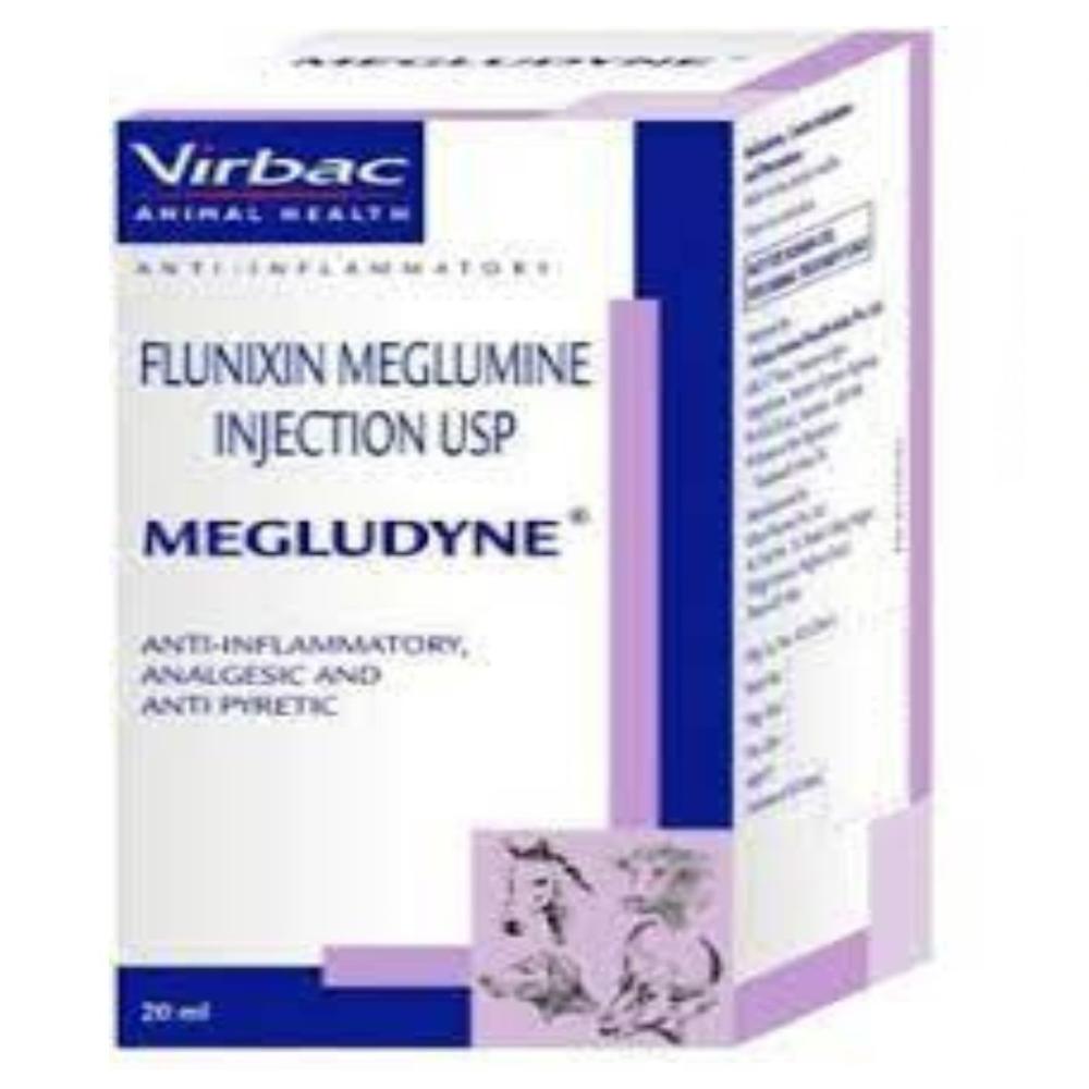 Megludyne Flunixin Meglumine 20ml Injection - Packaging Type: Box