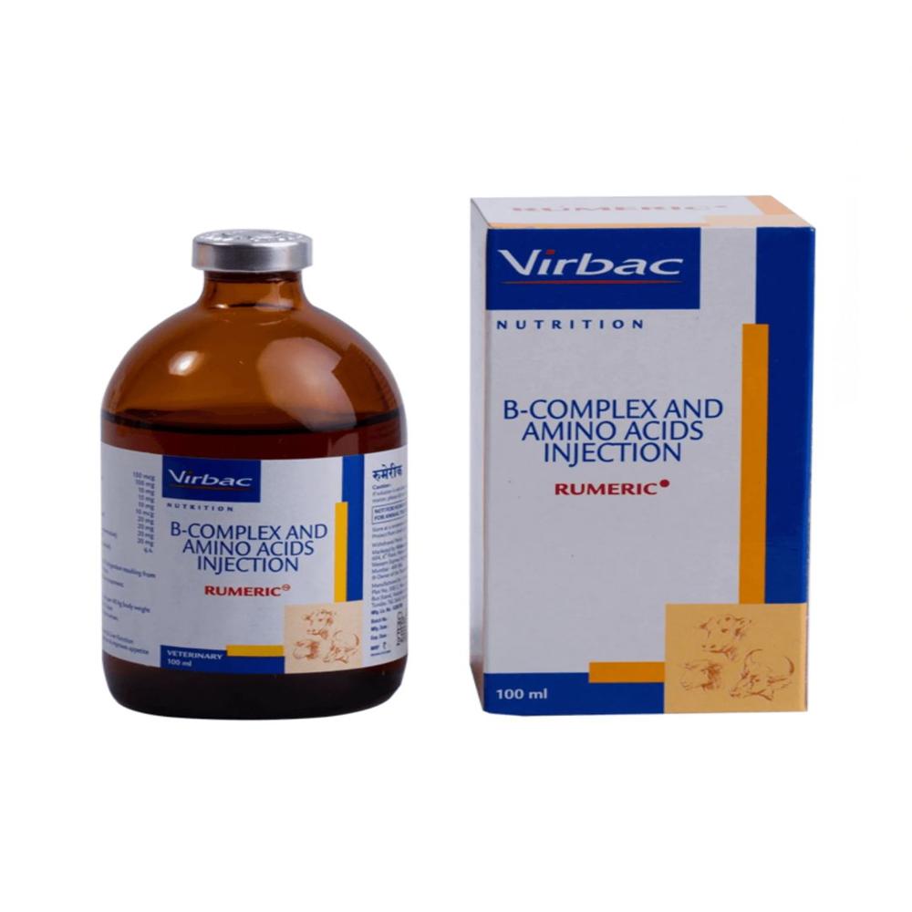 Rumeric B-complex & Amino Acids 100ml Injection - Packaging Type: Box