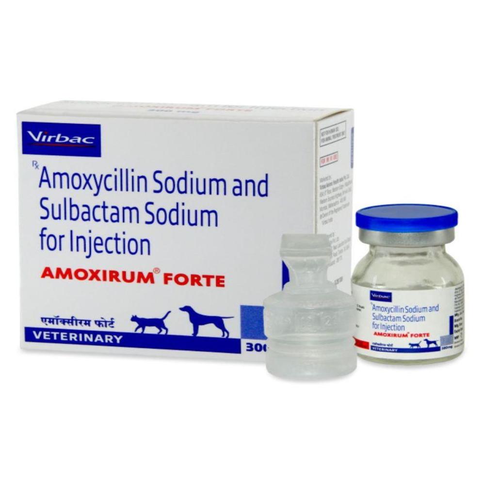 AMOXIRUM FORTE Amoxycillin+Sulbactam 300mg Injection