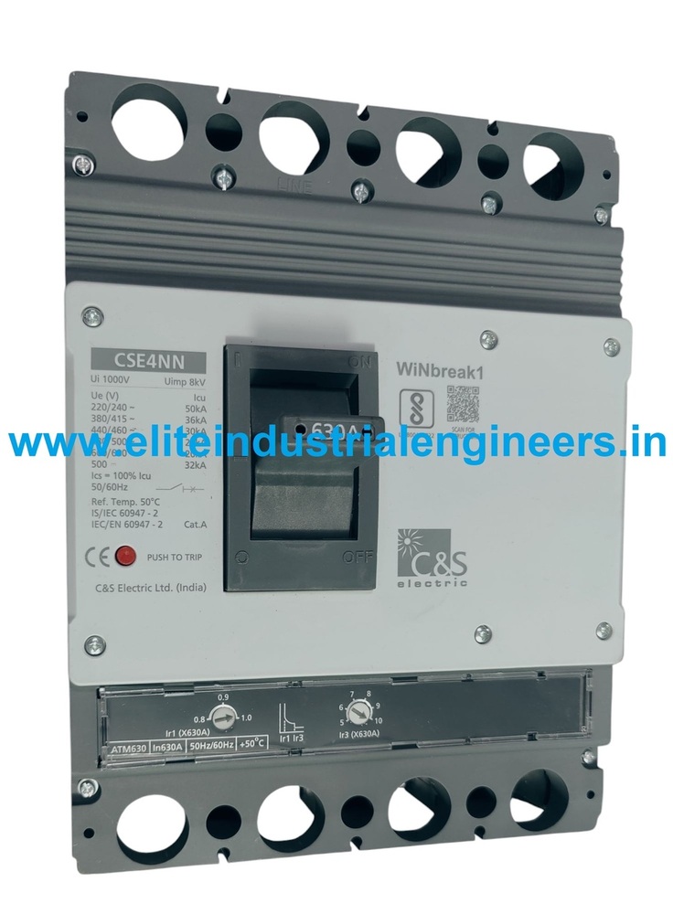 C&S MCCB CSE4NN630ATM4P-630AMP 36kA