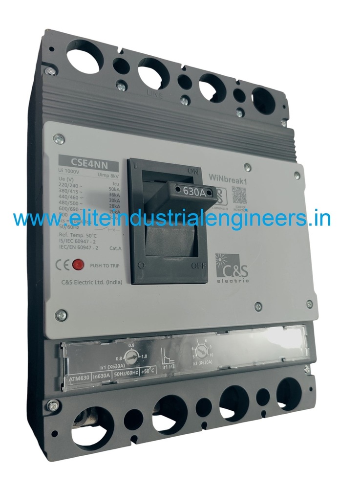 C&S MCCB CSE4NN630ATM4P-630AMP 36kA