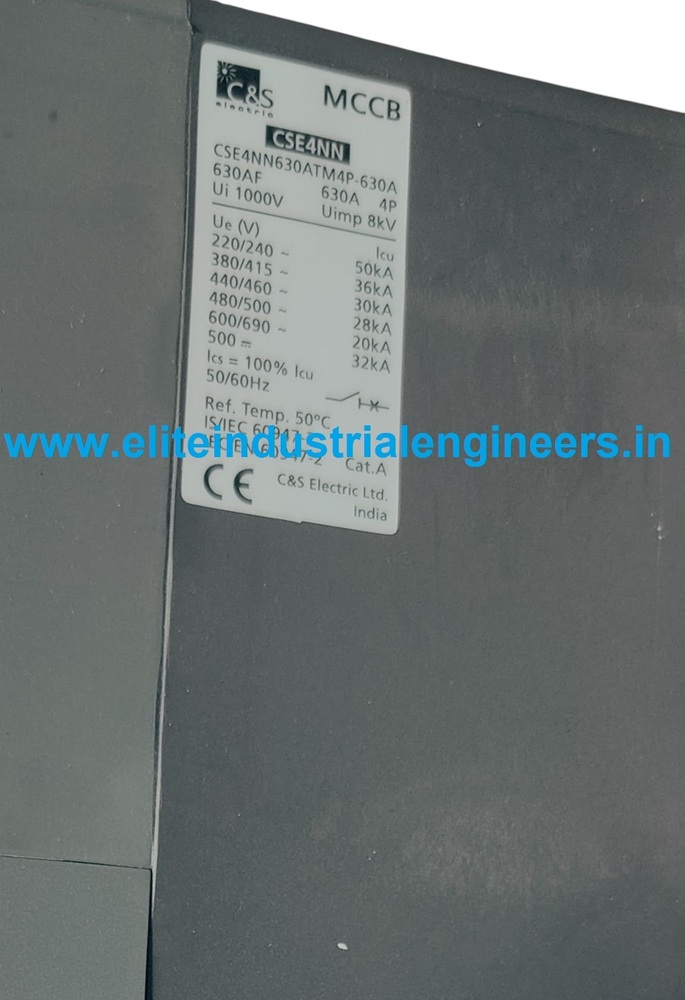 C&S MCCB CSE4NN630ATM4P-630AMP 36kA