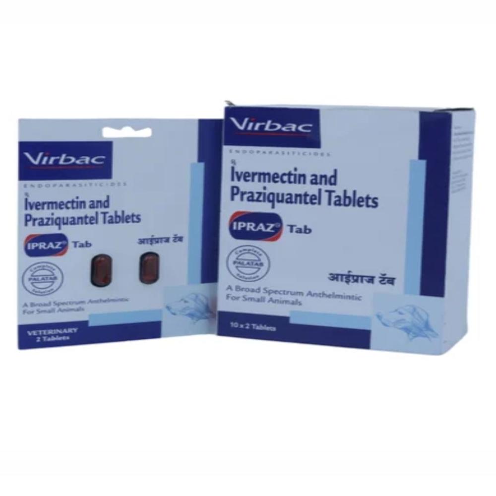 Ipraz IVERMECTIN + PRAZIQUANTEL Tablets