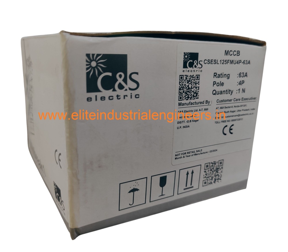 C&S MCCB CSESL125FMU4P-63A