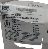 C&S MCCB CSE4NN630ATM3P-630AMP