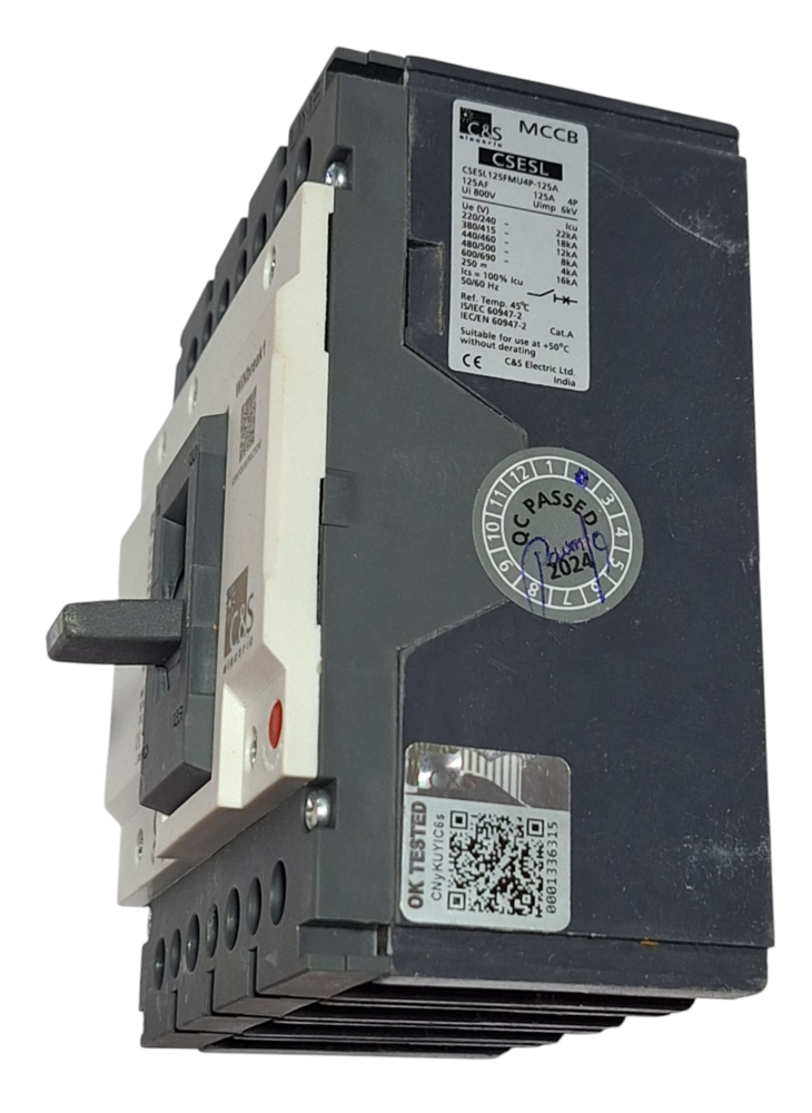 C&S MCCB CSESL125FMU4P-125AMP
