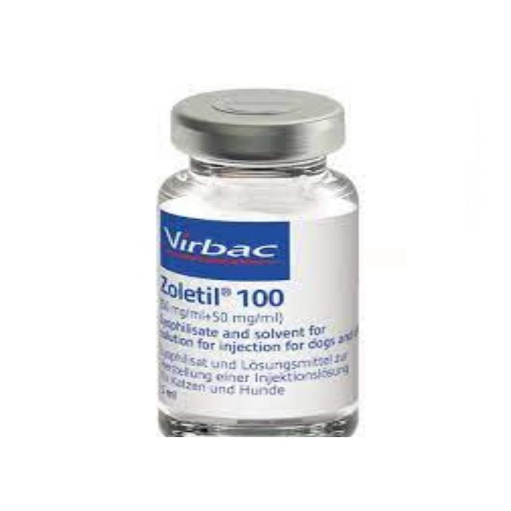 Zoletil 100 Injection - Packaging Type: Box