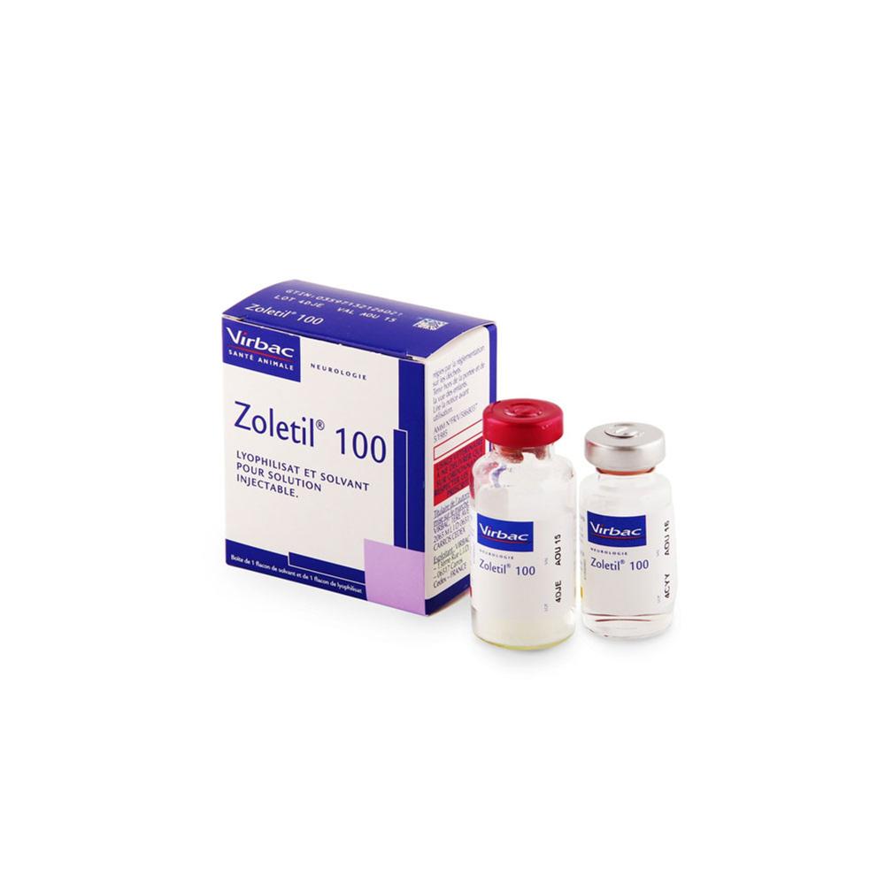 Zoletil 100 Injection - Packaging Type: Box