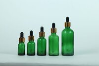 05-100ml green dropper bottle
