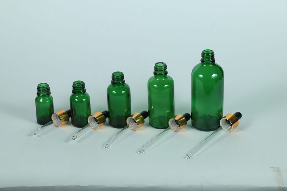 05-100ml green dropper bottle
