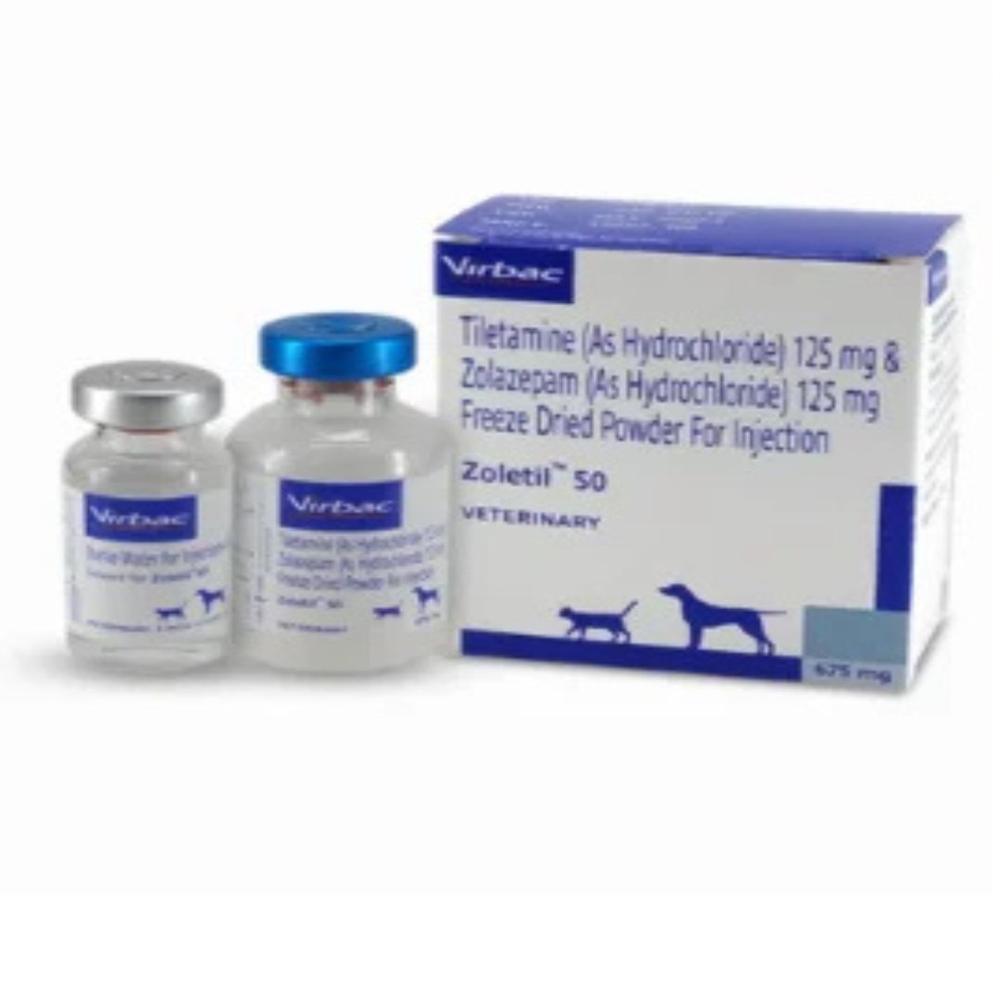 ZOLETIL 50 tiletamine and zolazepam Injection
