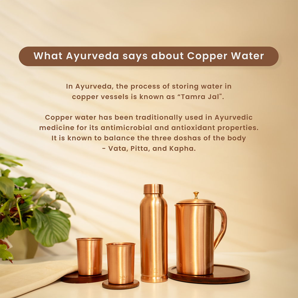 Copper bottle seT