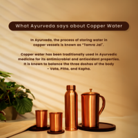 Copper Bottle Set