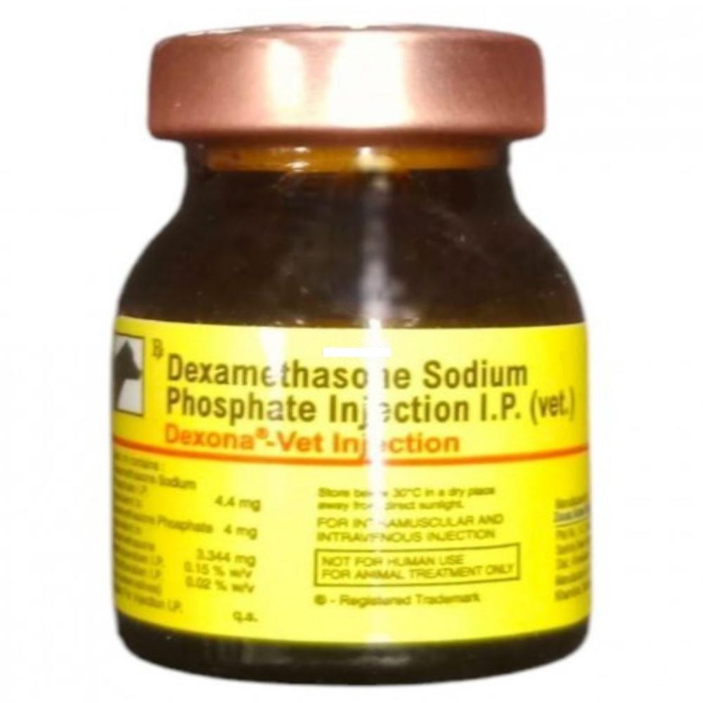 Dexona-vet 4.4mg Dexamethasone 5ml Injection - Packaging Type: Box