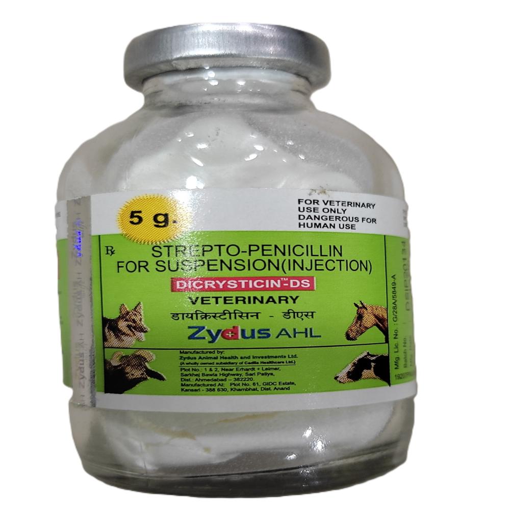 DICRYSTICIN-DS STREPTO-PENICILLIN 5gm Injection