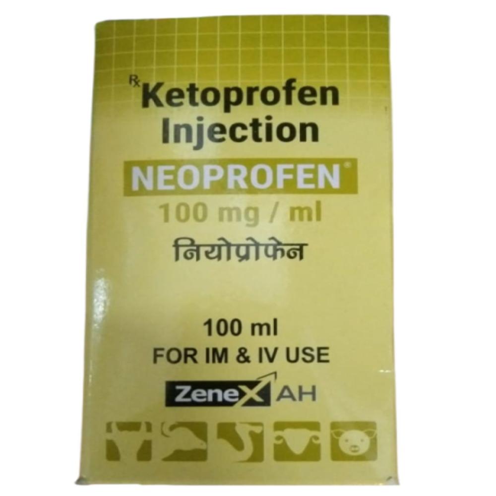 Neoprofen Ketoprofen 100mg/100ml Injection