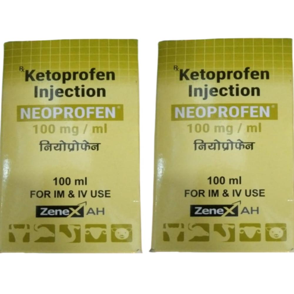 Neoprofen Ketoprofen 100mg/100ml Injection