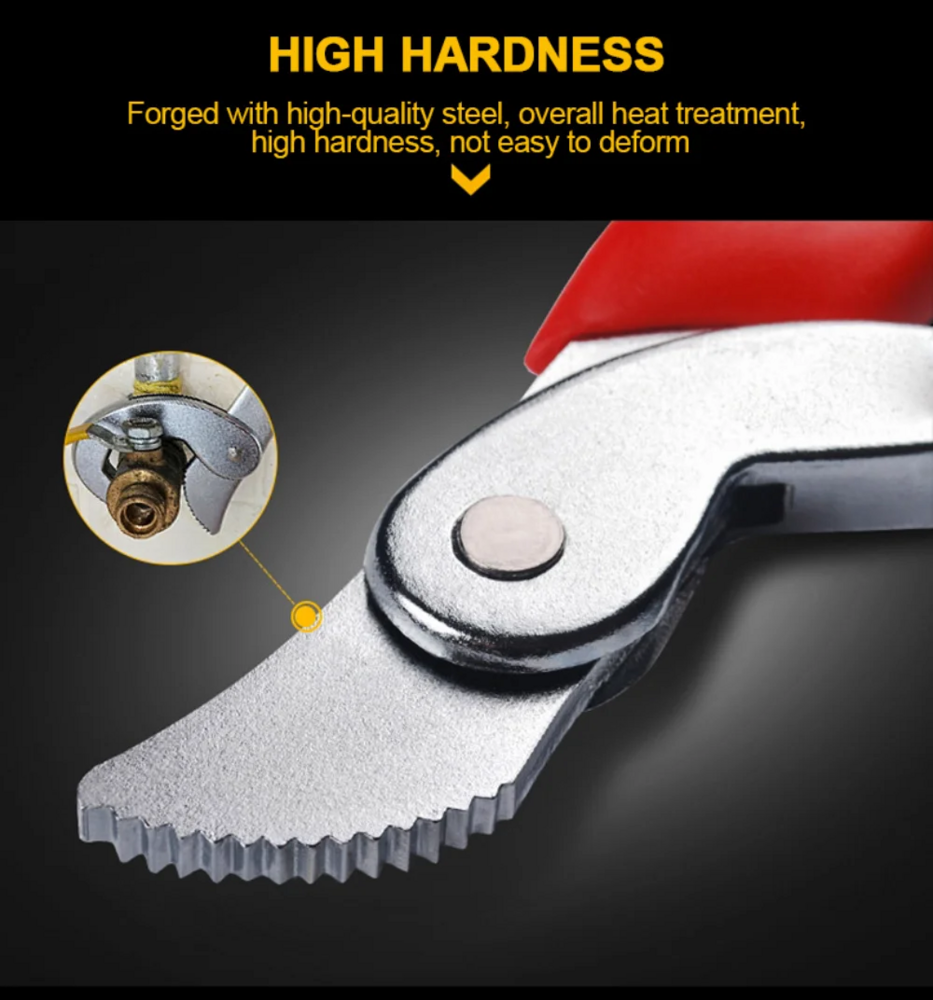 Snap N Grip Multi Purpose Wrench Adjustable Open End Universal Wrench Set - Application: Plumbing