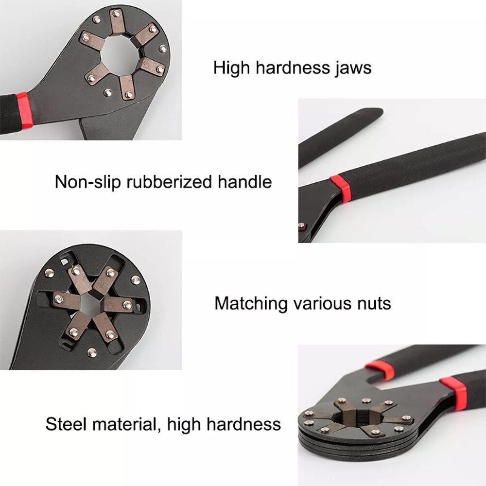 Hexagon Magic Wrench 8 Inch  Adjustable Wrench