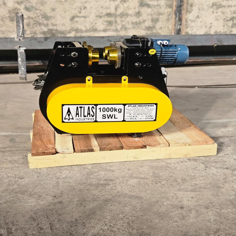 1 Ton Wire Rope Hoist , For Lifting - Power Source: Electric