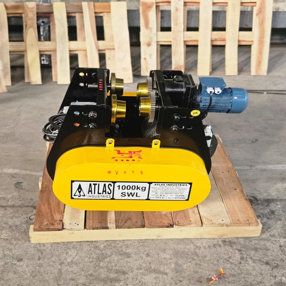 1 Ton Wire Rope Hoist , For Lifting - Power Source: Electric