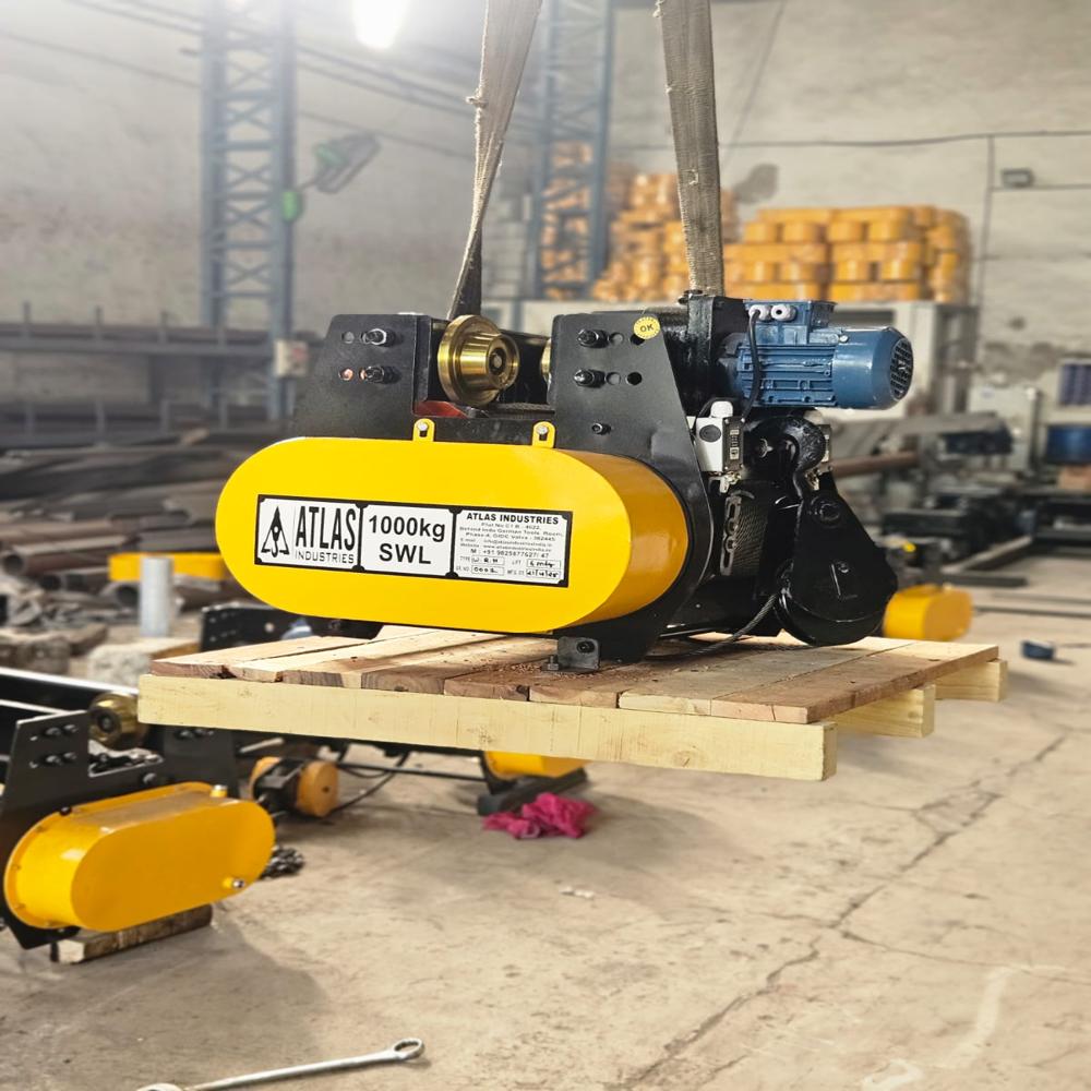 1 Ton Wire Rope Hoist , For Lifting - Power Source: Electric