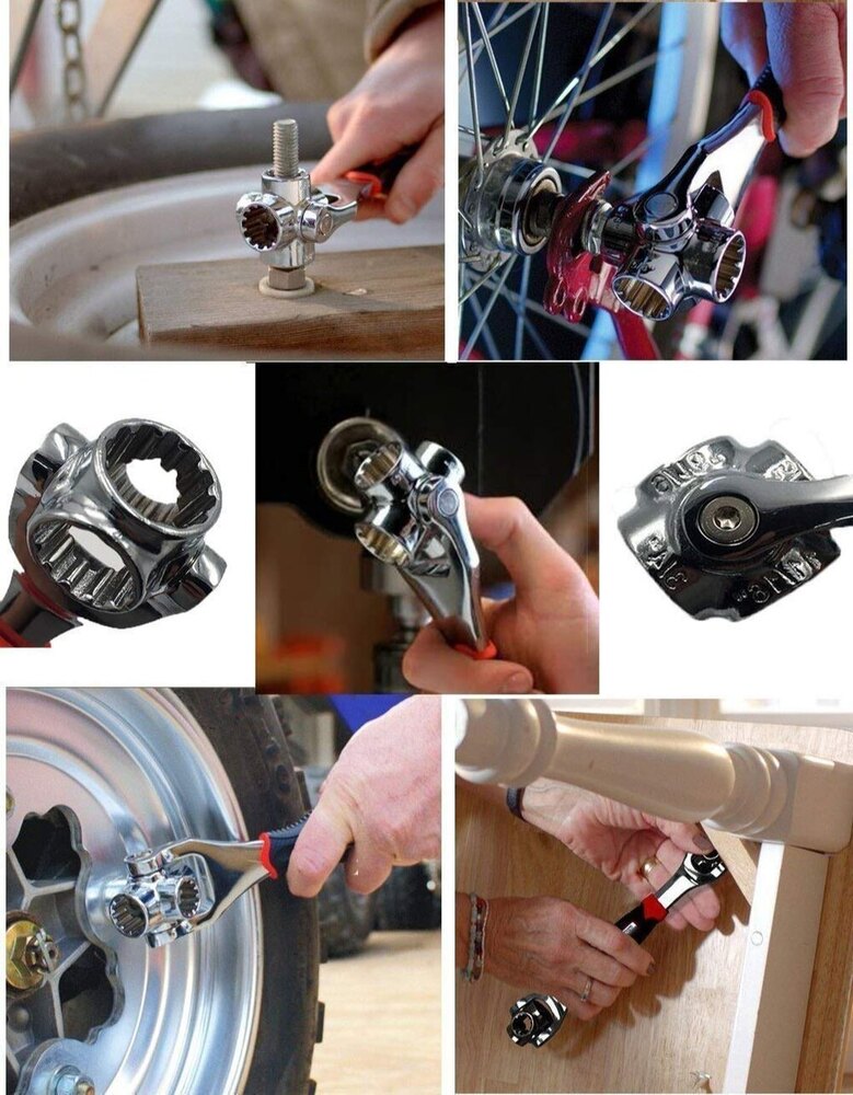 48 In 1 Tiger Wrench Multifunction Adjustable Universal Wrench Socket tool